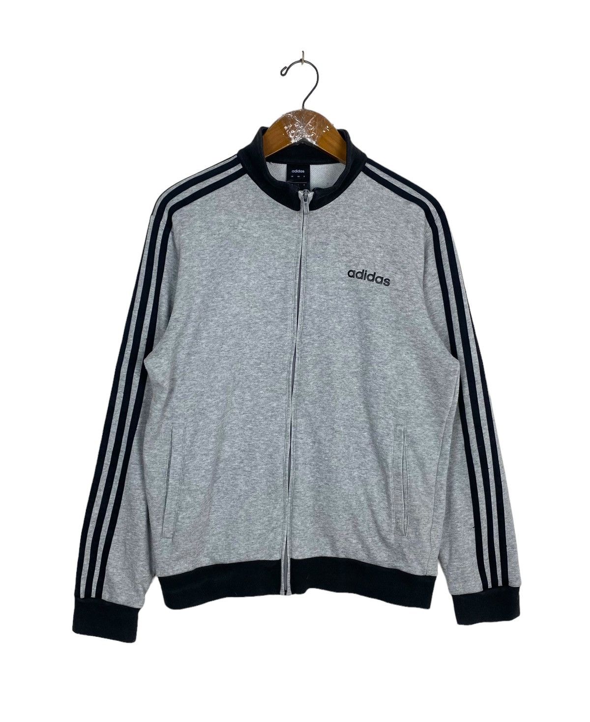 Adidas Rare‼️ Adidas Stripe Pullover Zipper Sweater Size US S / EU 44-46 / 1 - 1 Thumbnail
