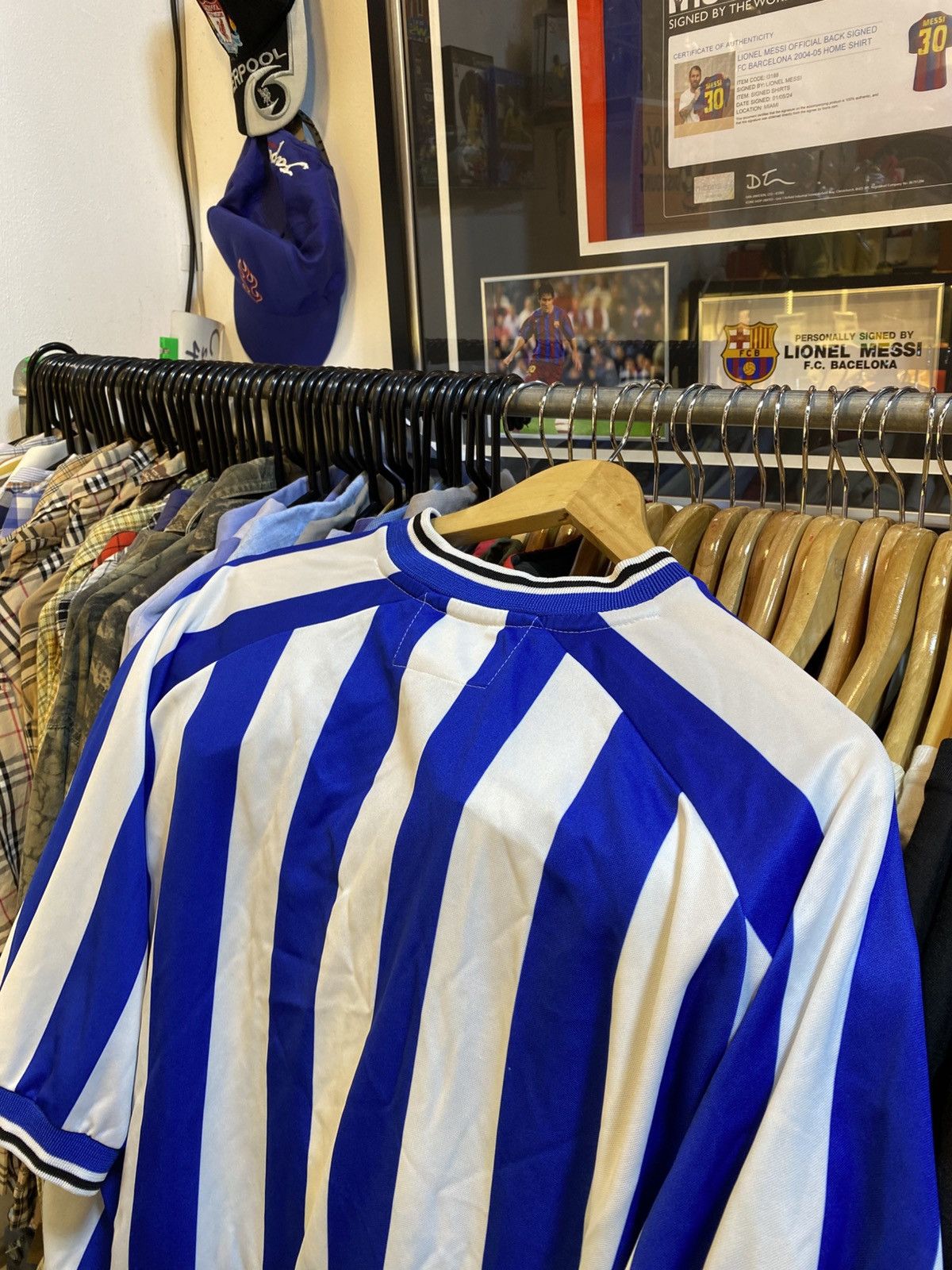 Diadora Vintage Sheffield Wednesday Home Kit Size US XL / EU 56 / 4 - 7 Thumbnail