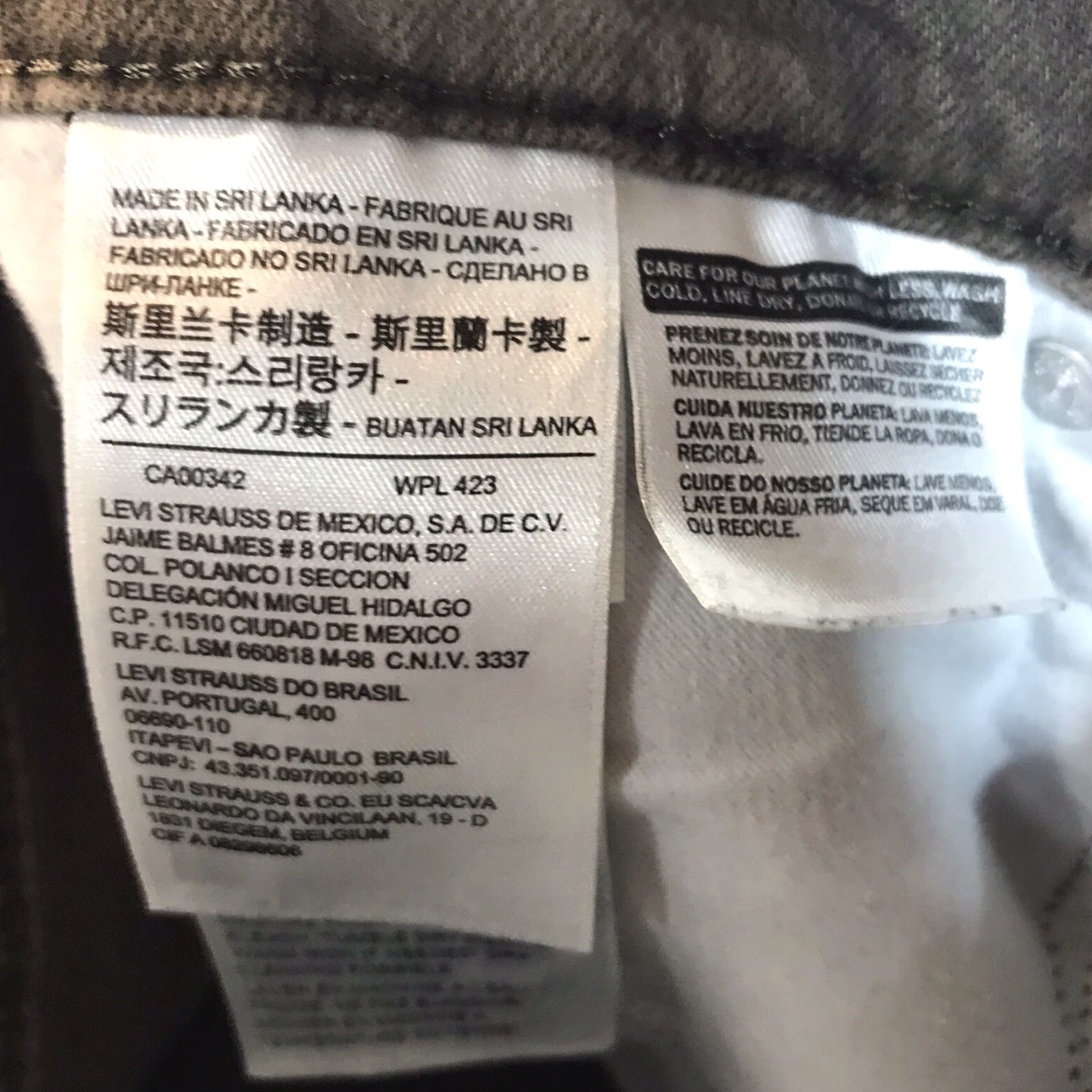 Levi's Levi's Camo 311 Shaping Skinny Jeans Plus Size 18W Multicolor Womens Size 40" / US 18 - 6 Thumbnail
