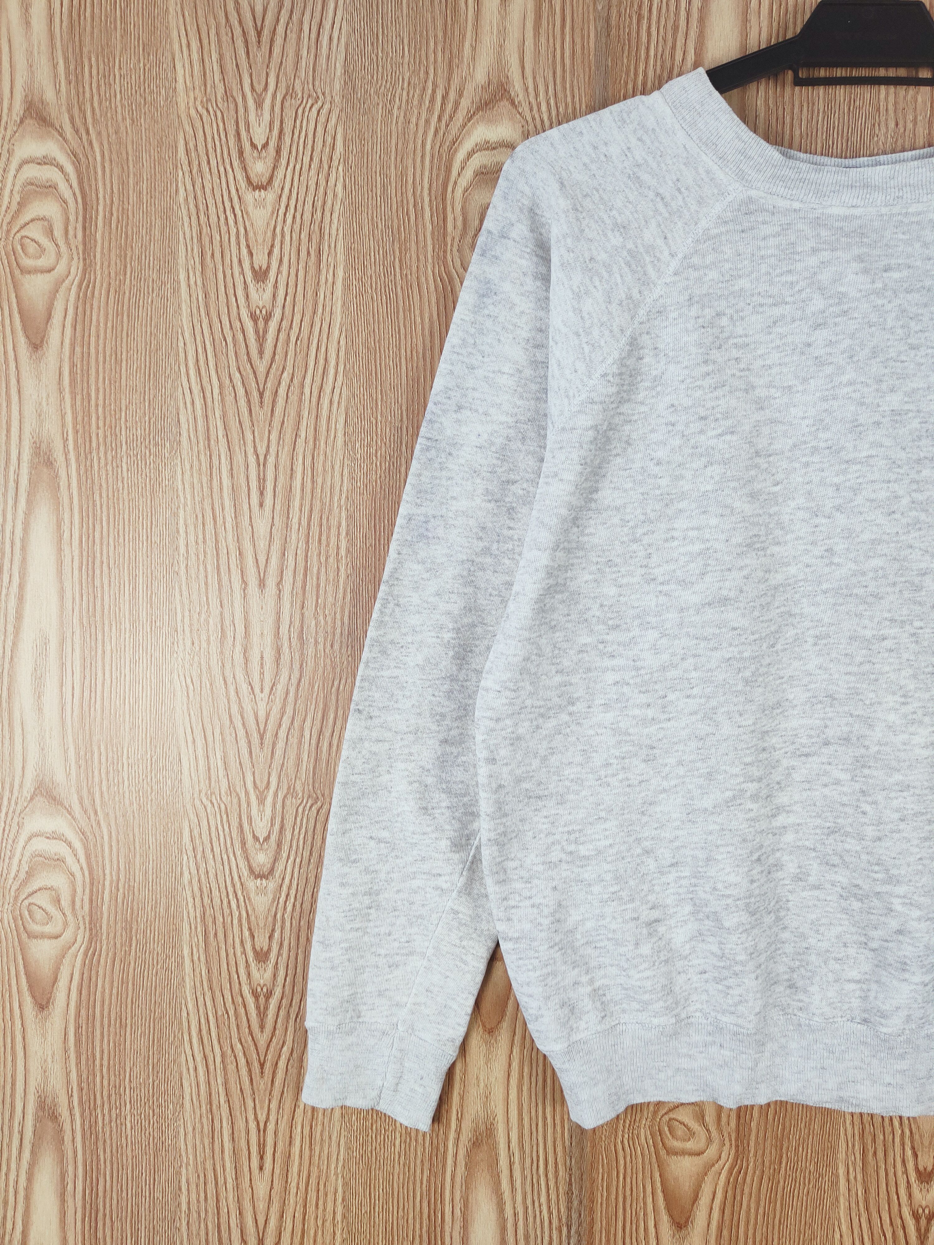 Hanes × Vintage Hanes made in usa vintage plain Gray Sweatshirts #W465 Size US S / EU 44-46 / 1 - 3 Thumbnail