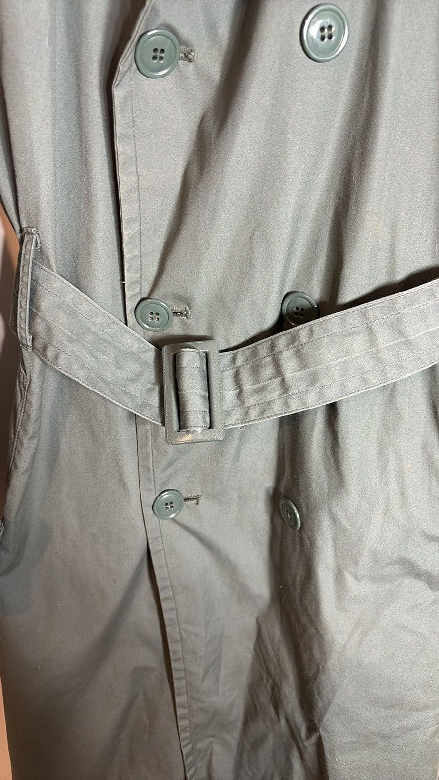 Vintage Vintage Military Quarpel Army Green Raincoat 274 Size US L / EU 52-54 / 3 - 4 Thumbnail