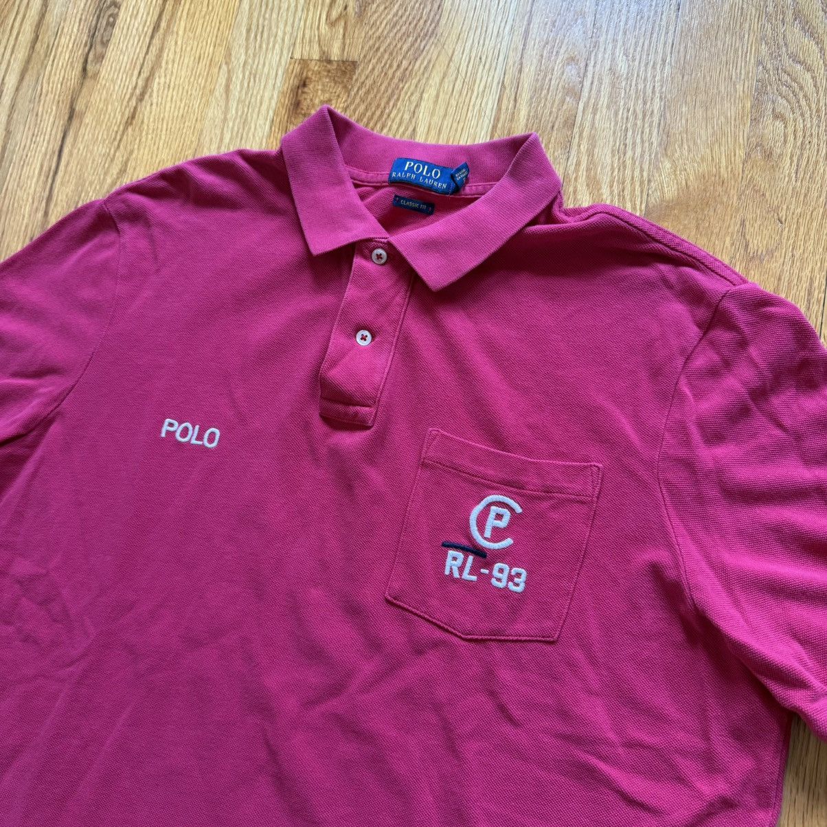 Polo Ralph Lauren Polo Ralph Lauren CP-93 Polo Shirt Red Size L Size US L / EU 52-54 / 3 - 2 Thumbnail
