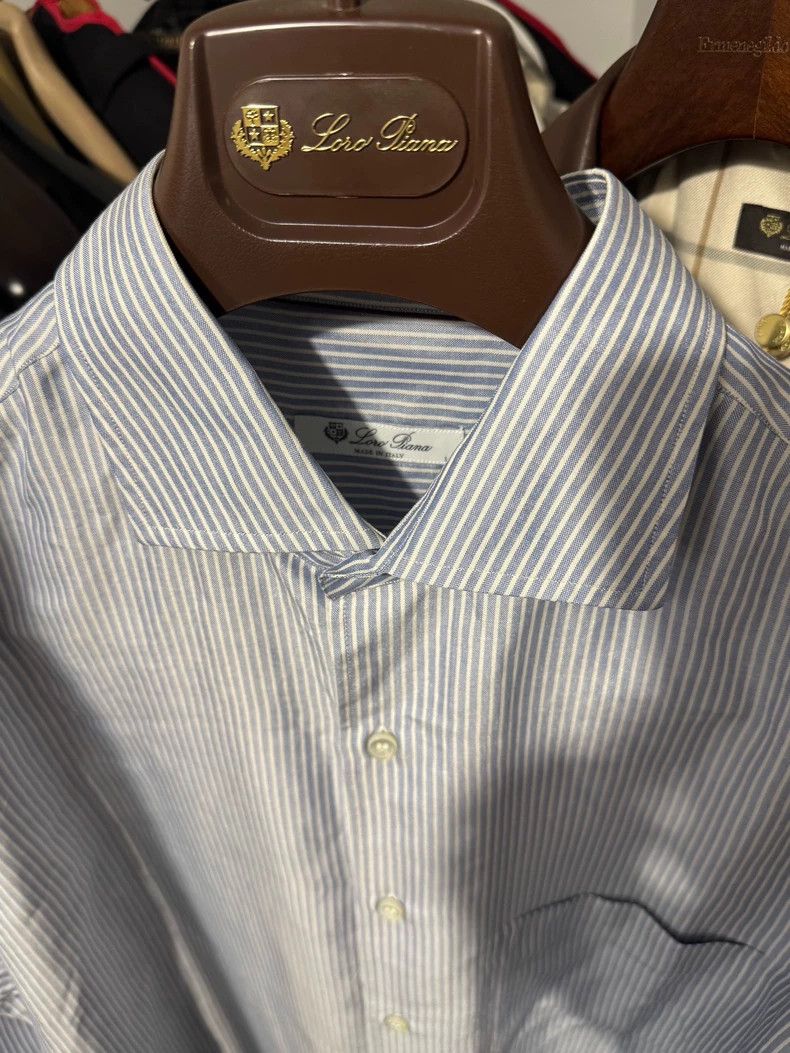 Loro Piana LORO PIANA Silk shirts Size L / US 10 / IT 46 - 2 Thumbnail