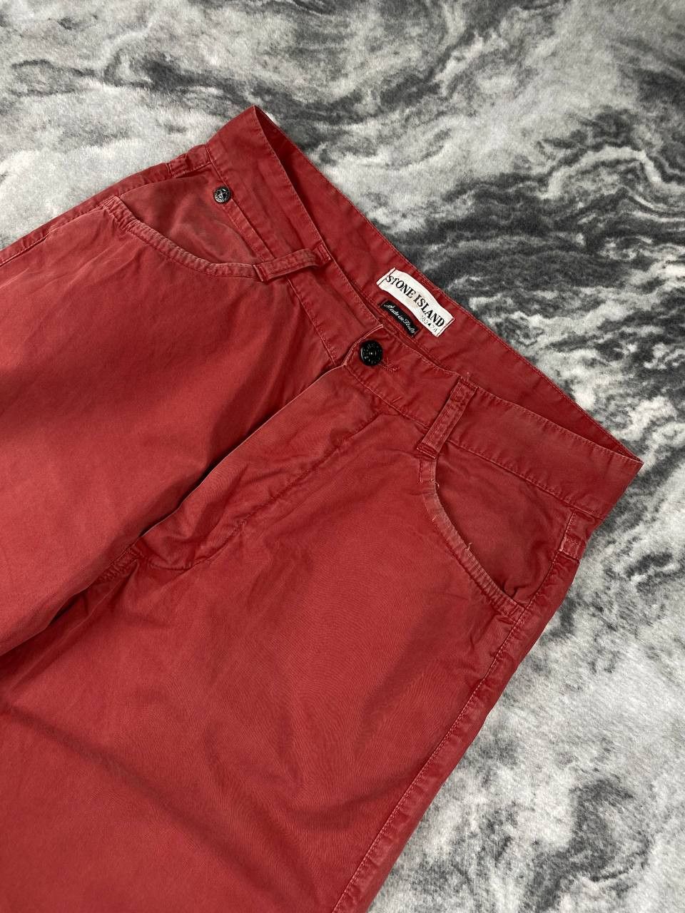 Stone Island Vintage Stone Island Denim Pants 90s Men Size 46 Red Size US 30 / EU 46 - 7 Thumbnail