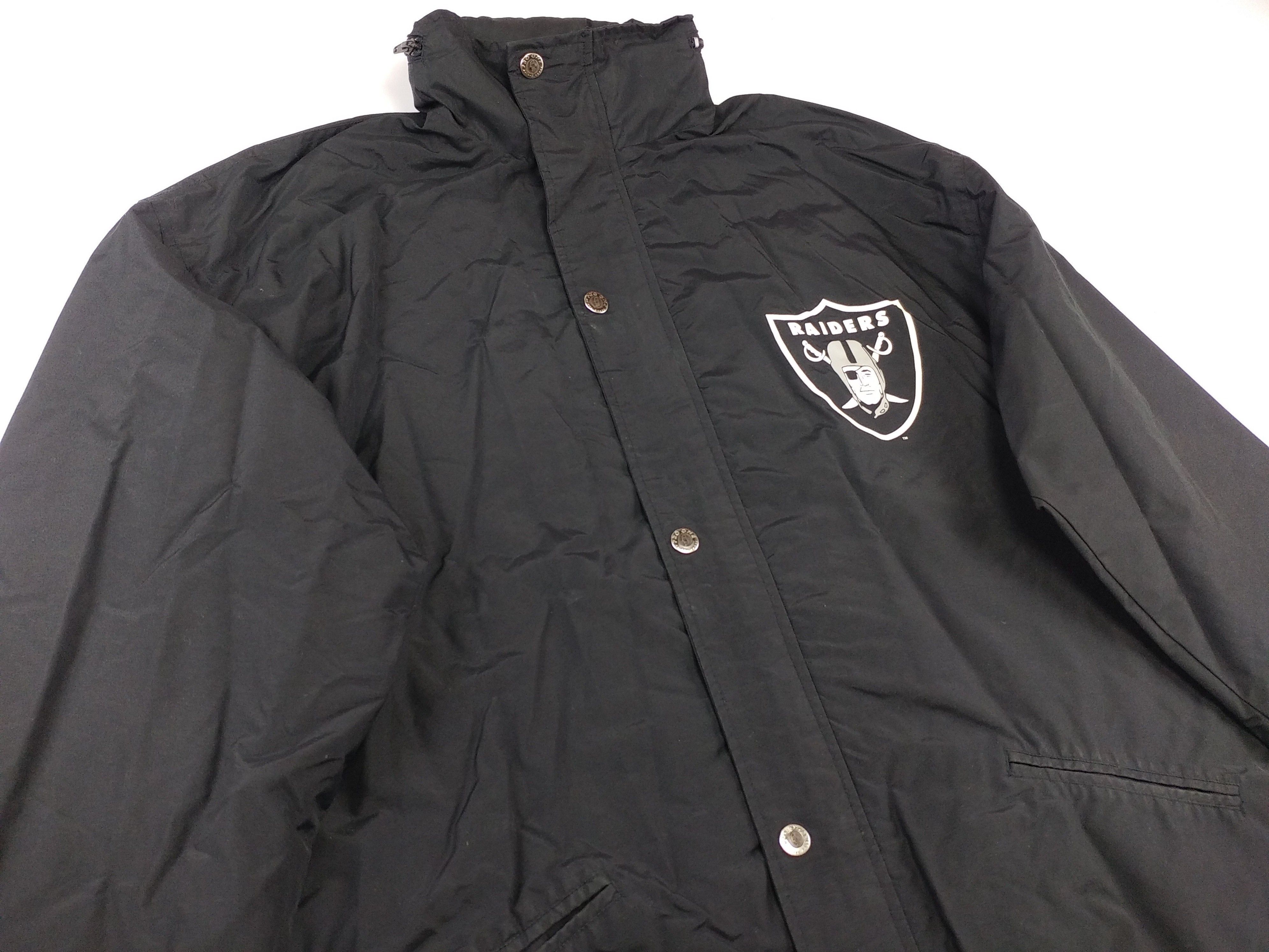 NFL Los Angeles Raiders jacket, 1994 Pro One, vintage Oakland XL Size US XL / EU 56 / 4 - 15 Thumbnail