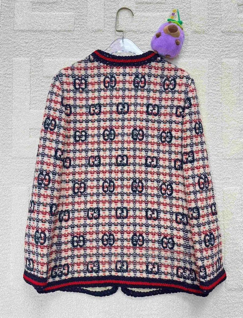 Gucci Gucci Coarse tweed GG old flower full logo small fragrant Size XS / US 0-2 / IT 36-38 - 2 Thumbnail