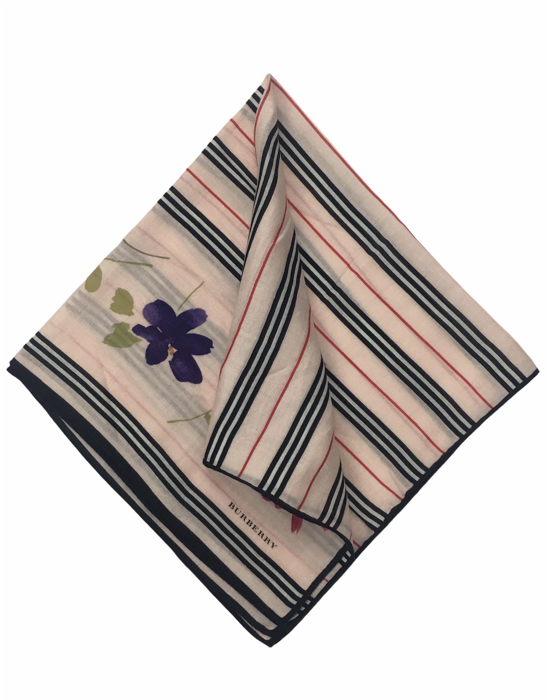 Burberry Burberry Scarf Bandana Handkerchief Neckerchief - HKC0008 Size ONE SIZE - 1 Thumbnail