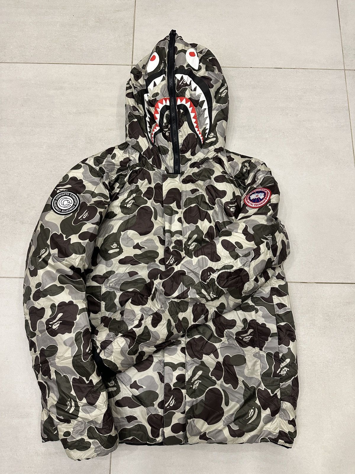 Canada Goose Bape x Canada Goose x CNCPT Size US L / EU 52-54 / 3 - 6 Thumbnail