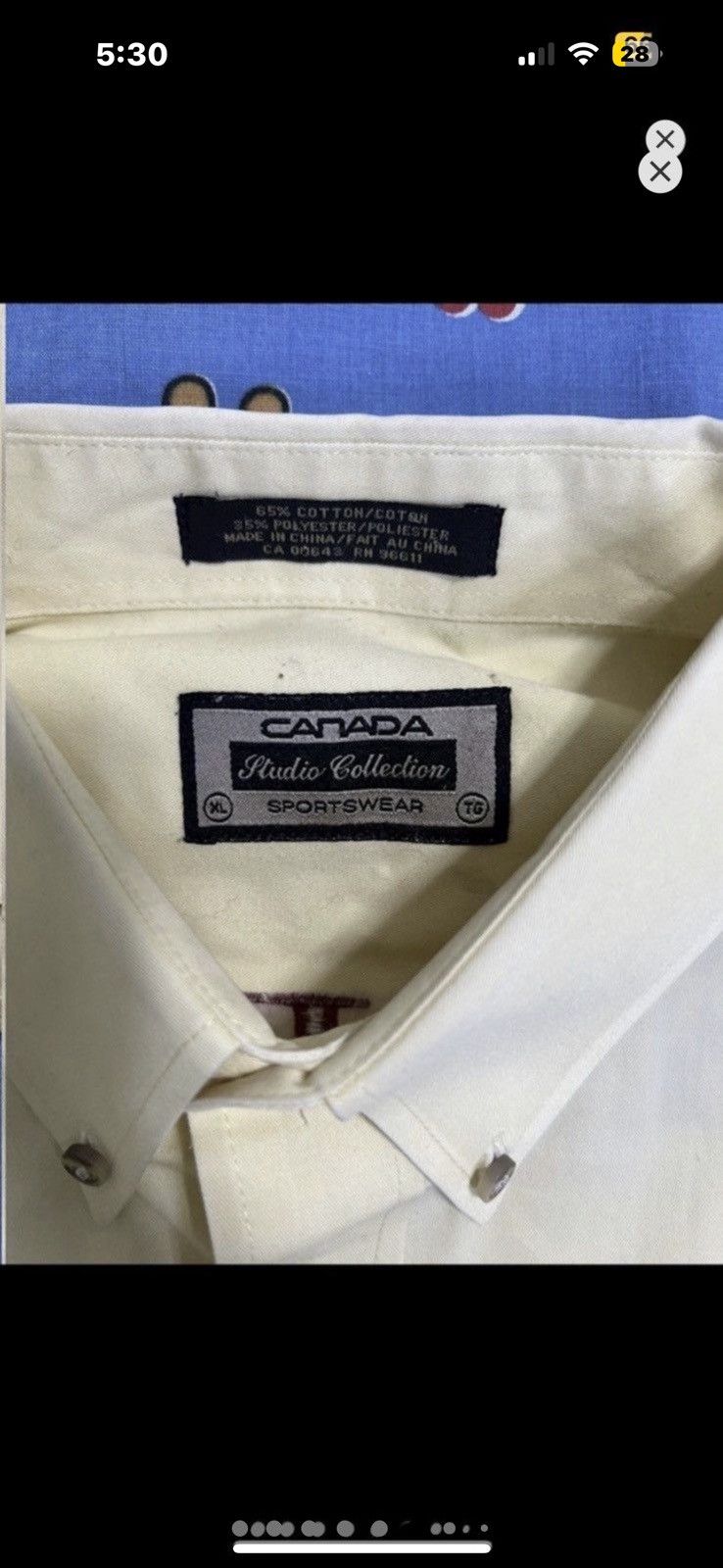 Vintage ***FINAL DROP***RARE 00s TRAUMA MANAGEMENT BUTTON UP XL Size US XL / EU 56 / 4 - 6 Thumbnail