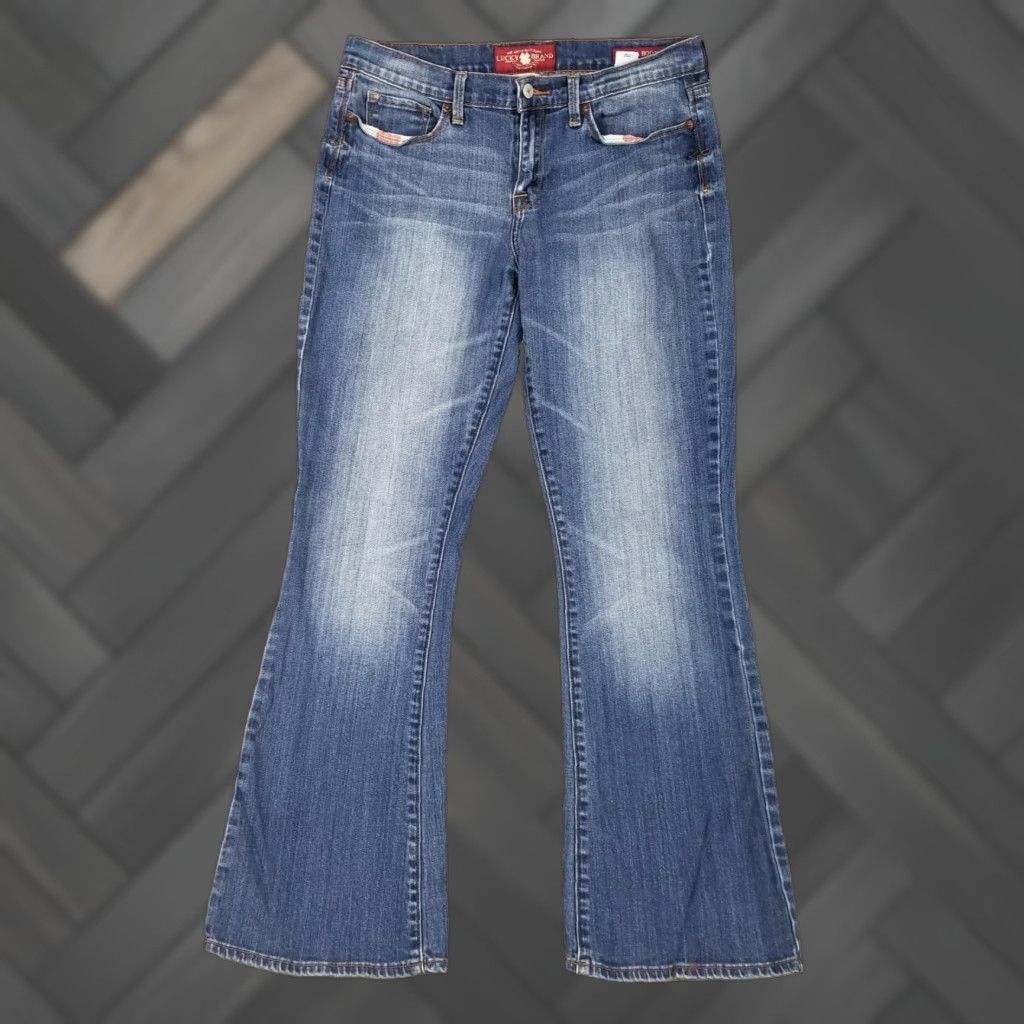 Lucky Brand Jeans Womens 14 Regular Bootcut Stretch Denim Mid Rise