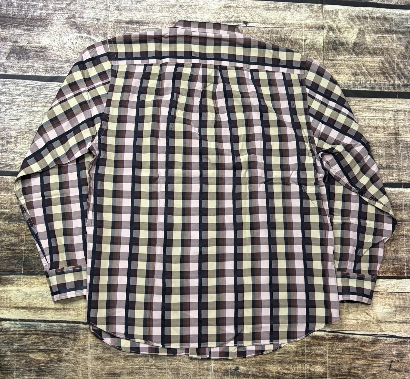 Tommy Bahama Tommy Bahama Shirt Mens Large Silk Check Purple Pockets Size US L / EU 52-54 / 3 - 3 Thumbnail