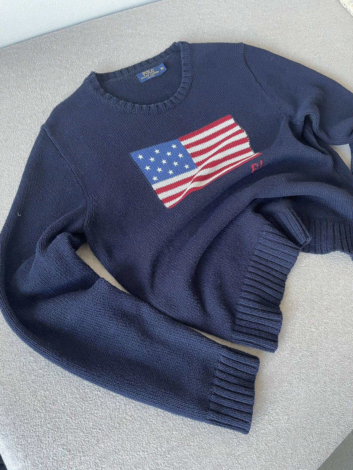 Polo Ralph Lauren × Ralph Lauren Ralph Lauren USA Jumper Size US XL / EU 56 / 4 - 1 Thumbnail