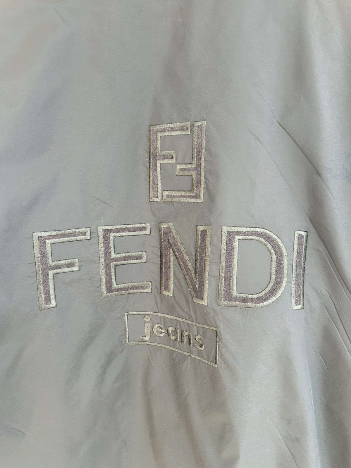 Fendi Fendi Jeans Green Army Nylon Coach Jacket Size US XL / EU 56 / 4 - 8 Thumbnail