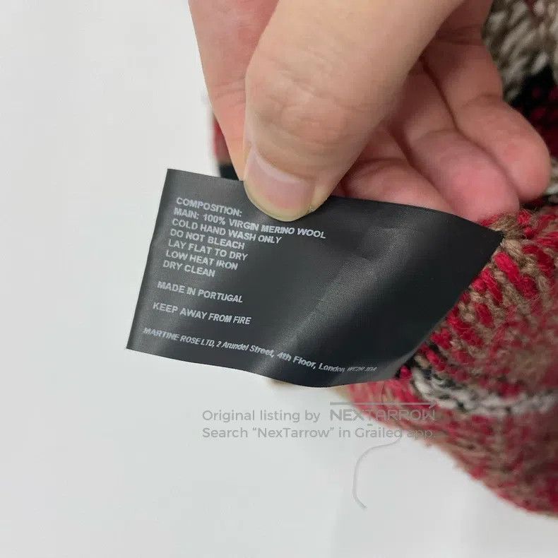 Martine Rose Martine Rose Size s Silhouette national style sweater Size US M / EU 48-50 / 2 - 8 Thumbnail