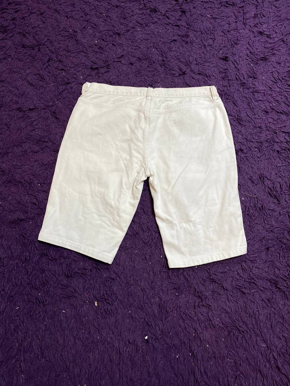 Diesel Diesel logo Vintage white denim Shorts Y2K made in Italy Size US 32 / EU 48 - 19 Thumbnail