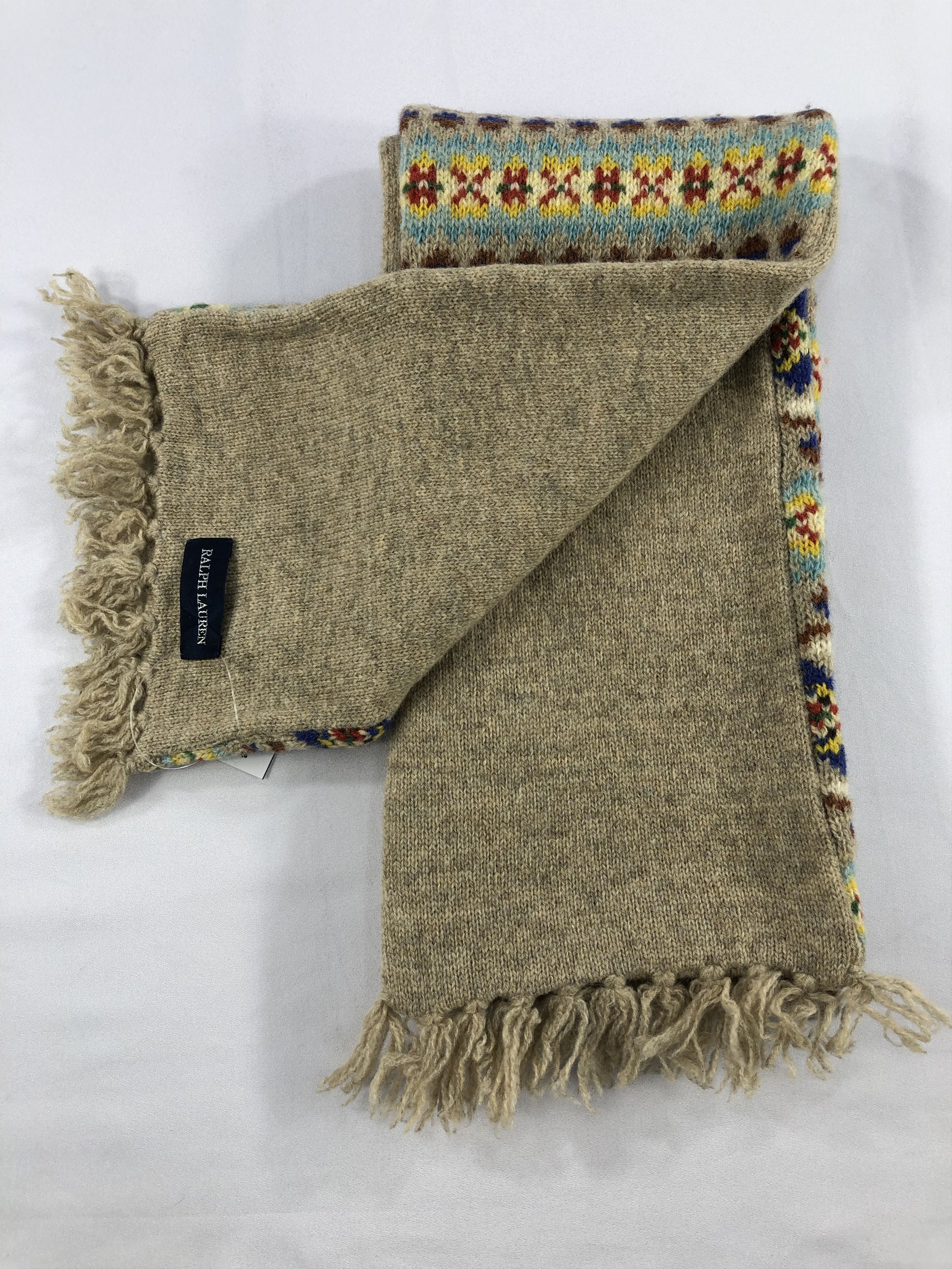 Ralph Lauren Vintage Ralph Lauren Scarf/Muffler/Neckwear MF1762 Size ONE SIZE - 4 Thumbnail