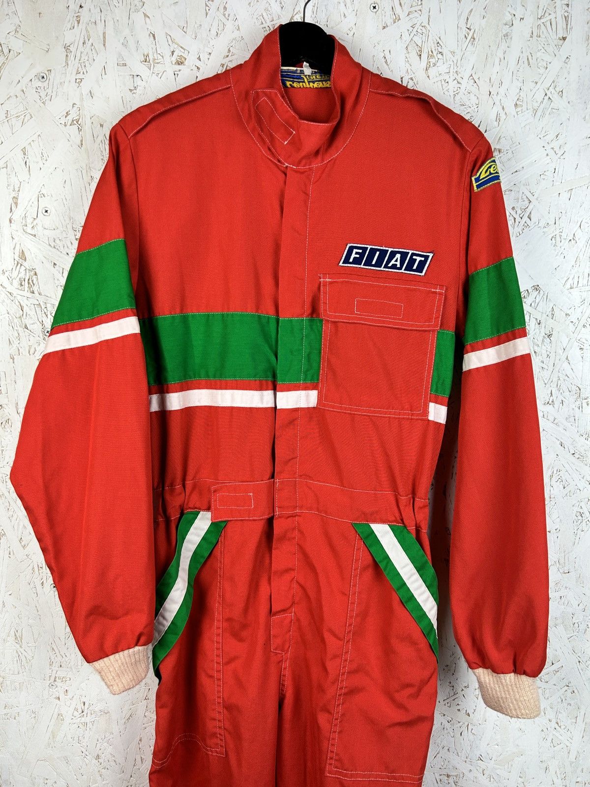 Racing × Vintage 70s 80s Vintage Fiat Racing Rally Suit Driver Uniform ...