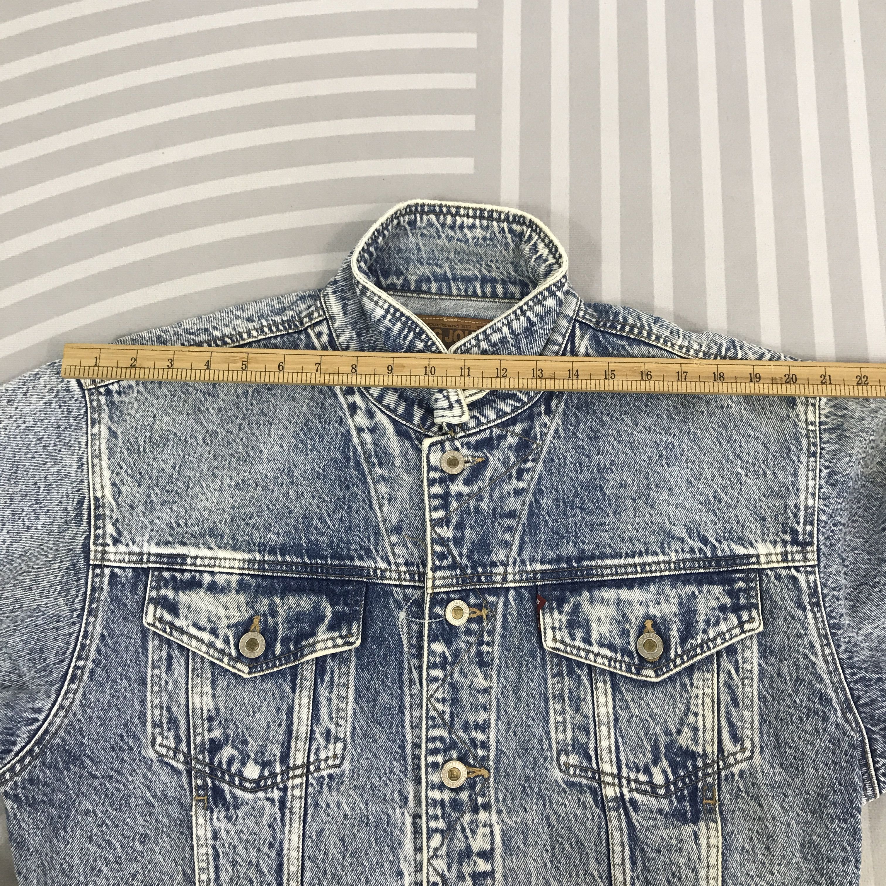 Big John × Vintage Vintage Big John Denim Skull art design Jacket Size US L / EU 52-54 / 3 - 5 Thumbnail