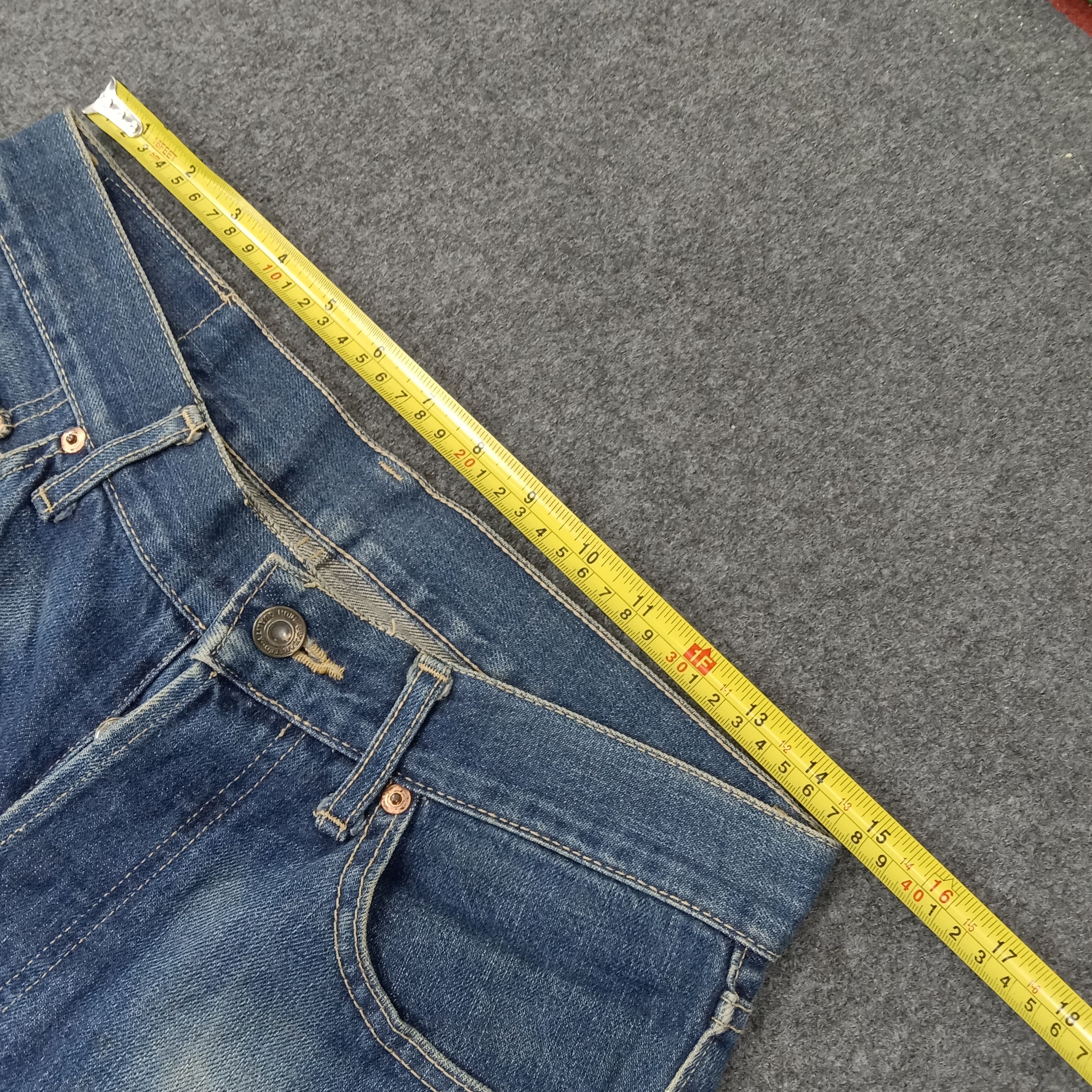 Evisu Evisu Japanese Brand Daicock Custom Art Denim Jeans C228N34 Size US 30 / EU 46 - 12 Thumbnail