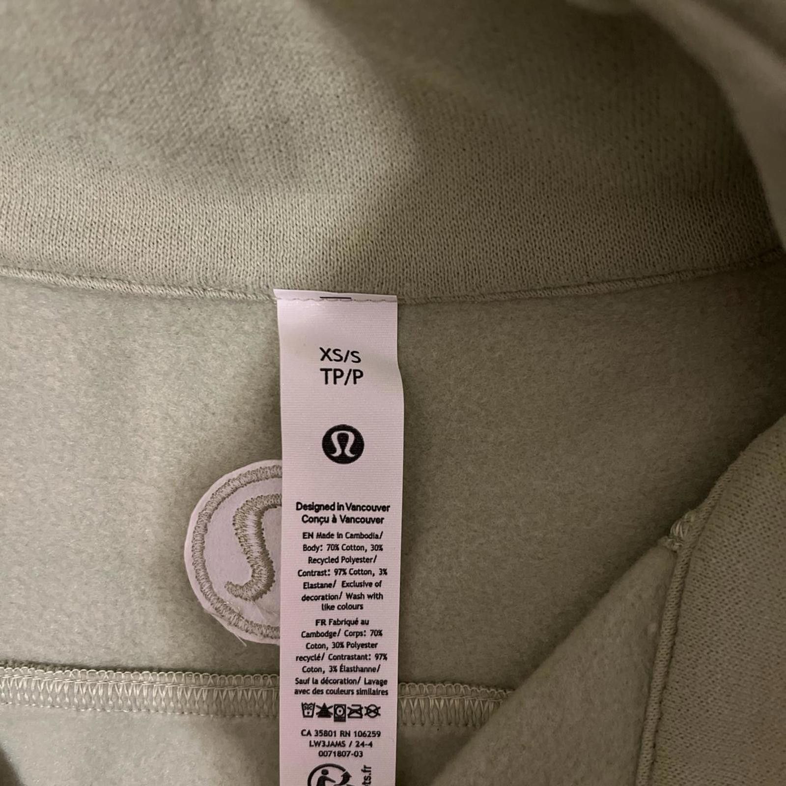 Lululemon Scuba Oversized Funnel-Neck Half Zip Size S / US 4 / IT 40 - 4 Thumbnail