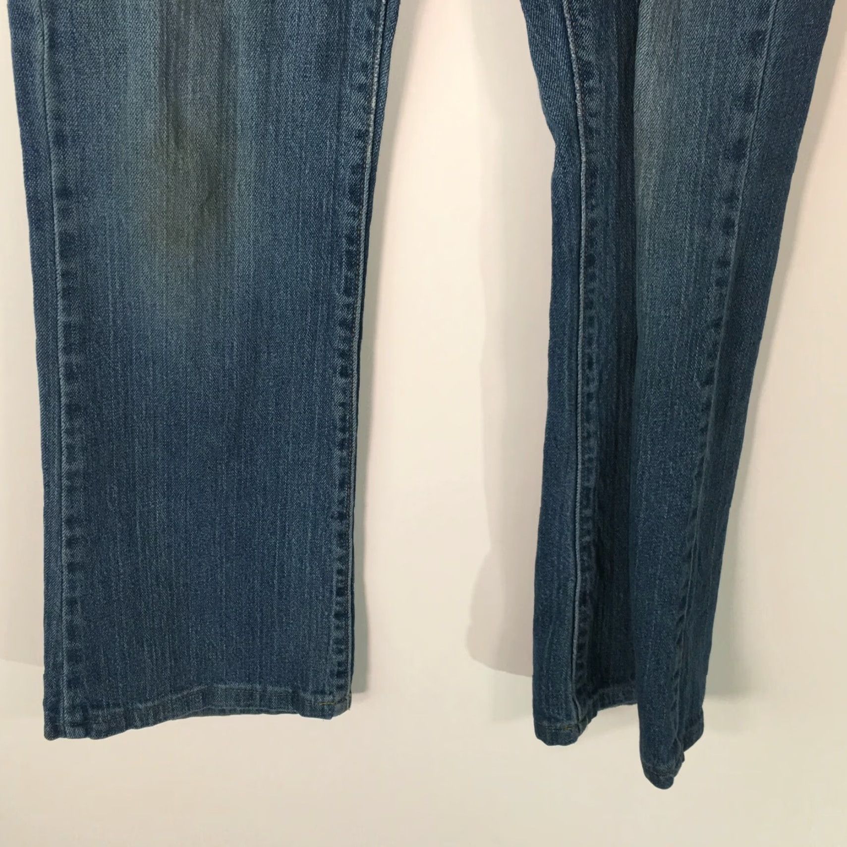 Levi's VINTAGE Levis Strauss And Co 525 Womens Casual Regular Bootcut Blue Denim Jeans Size 8M Size 30" / US 8 / IT 44 - 6 Thumbnail