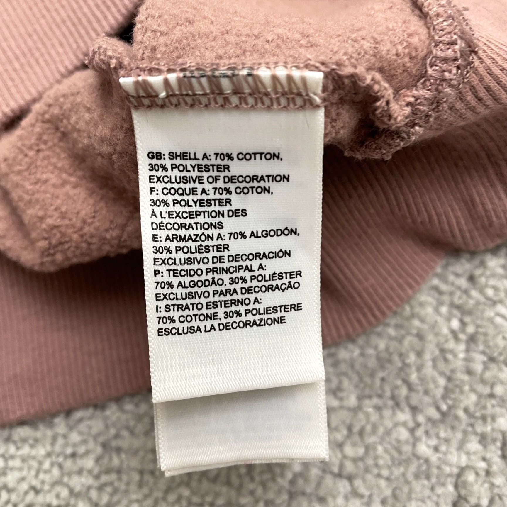 The North Face The North Face Sweatshirt Women's Pullover Hooded Fleece Pink Large Casual All Seasons Logo Graphic Outdoor Sports Streetwear Size L / US 10 / IT 46 - 6 Thumbnail