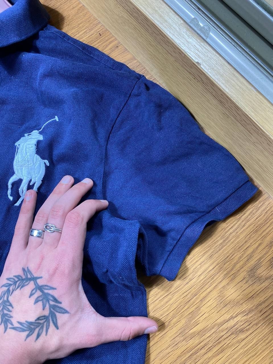 Polo Ralph Lauren × Ralph Lauren Vintage Y2K Chief Keef Ralph Lauren Navy New York Polo Size US L / EU 52-54 / 3 - 19 Thumbnail