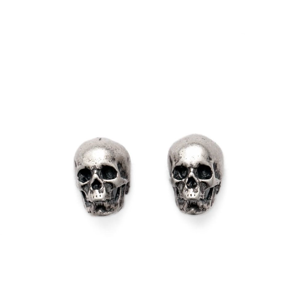 Other Skulls New Design Earrings One Pairs Chrome Jewelry Size ONE SIZE - 5 Thumbnail