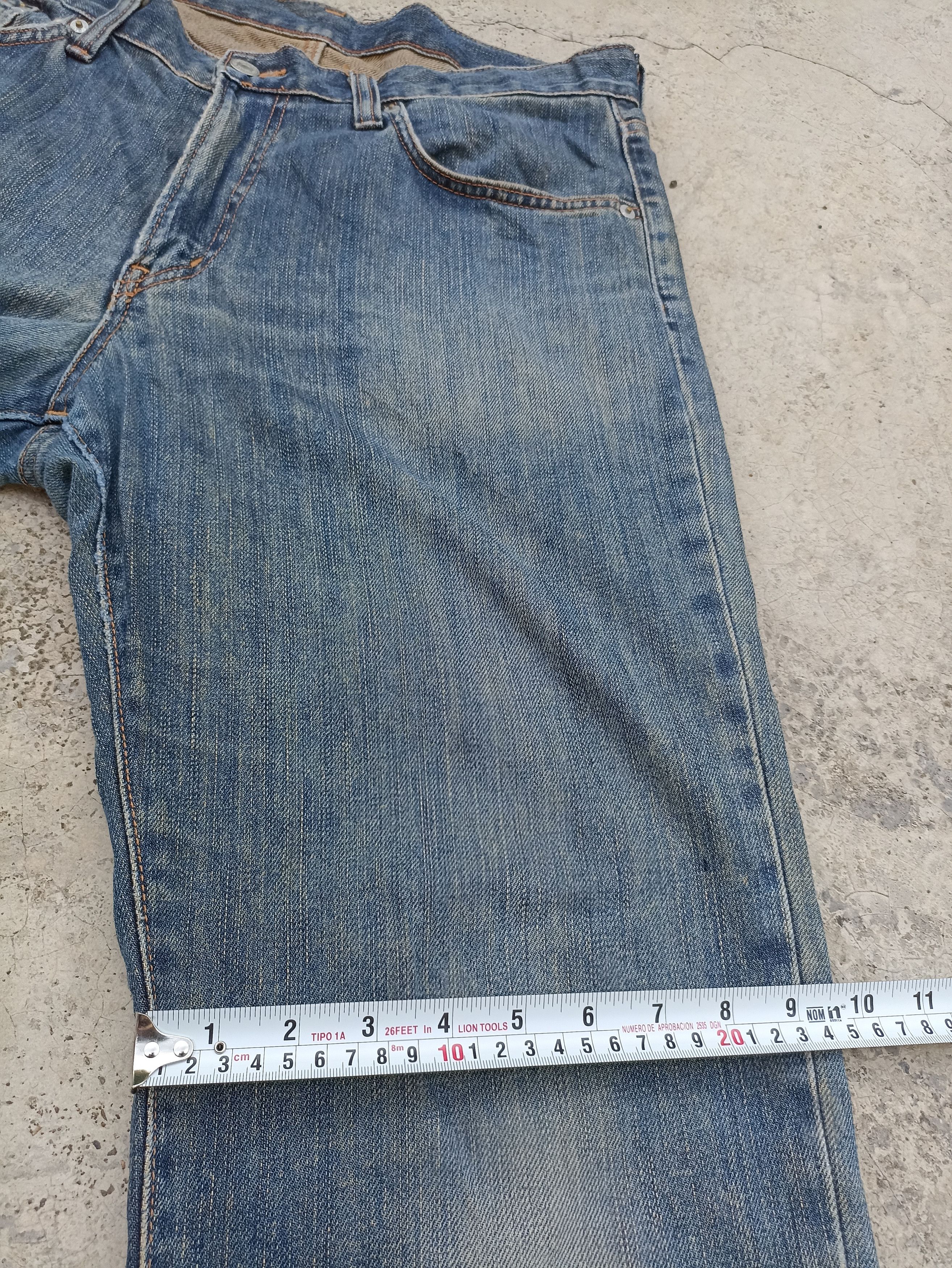 Beauty Beast Vintage Edwin Jeans distressed beauty beast Size US 34 / EU 50 - 12 Thumbnail
