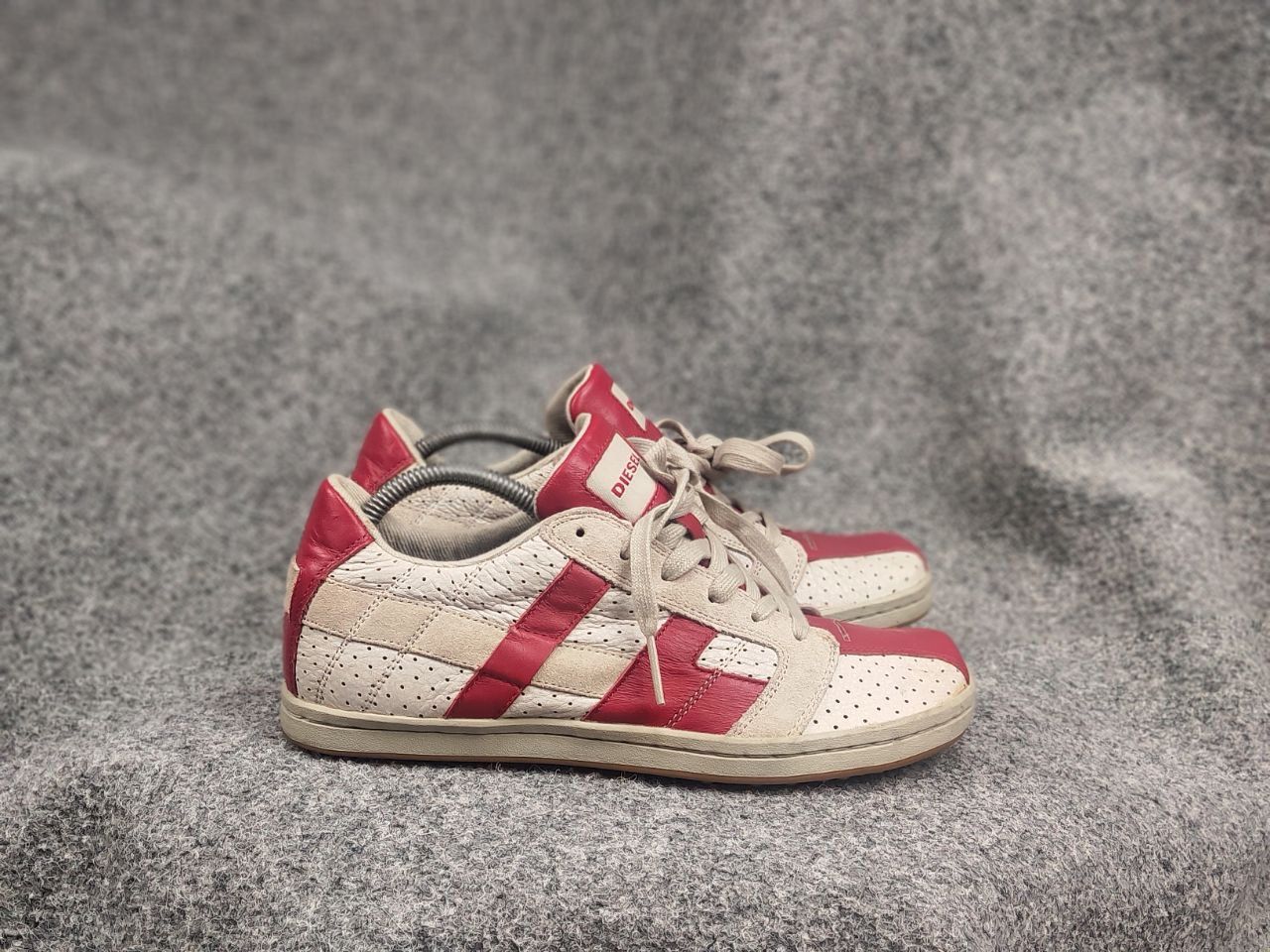 Diesel Vintage Diesel Clarita Y2K Leather square toe Sneakers Size US 9 / IT 39 - 3 Thumbnail
