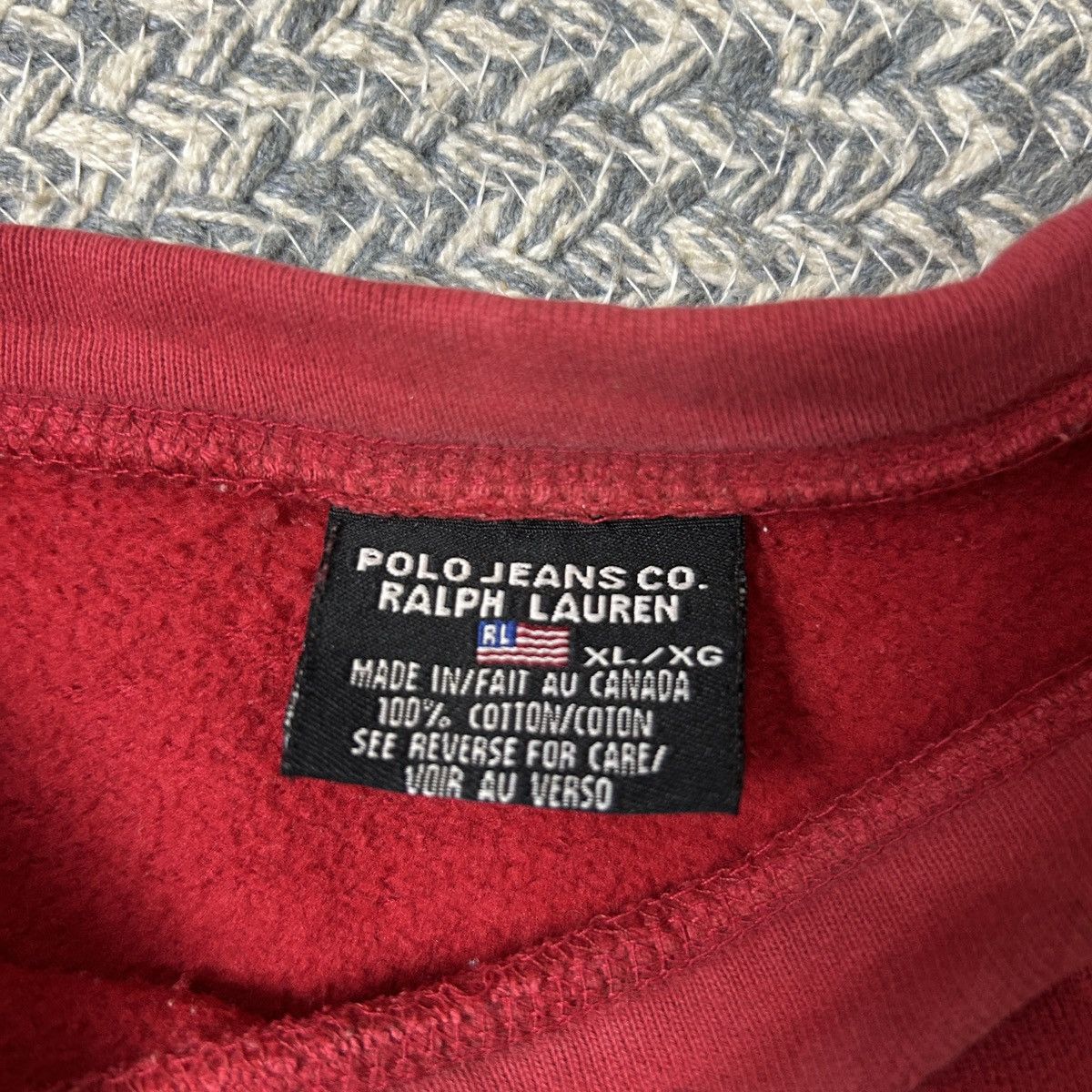 Polo Ralph Lauren × Ralph Lauren × Vintage Vintage Polo Jeans Co. By Ralph Lauren Sweatshirt Size US M / EU 48-50 / 2 - 13 Thumbnail