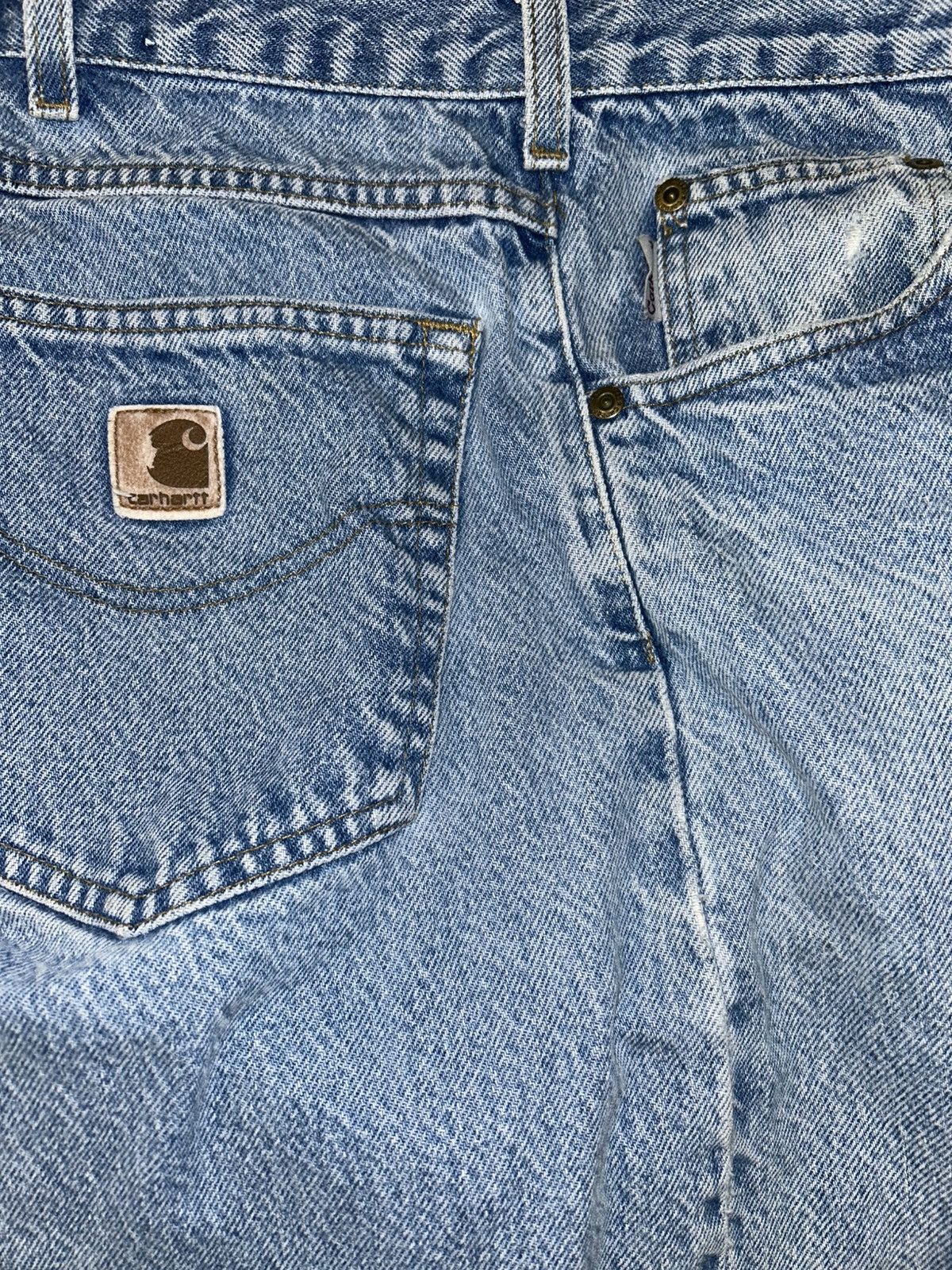Carhartt × Vintage Carhartt distressed jeans Size US 42 / EU 58 - 4 Thumbnail