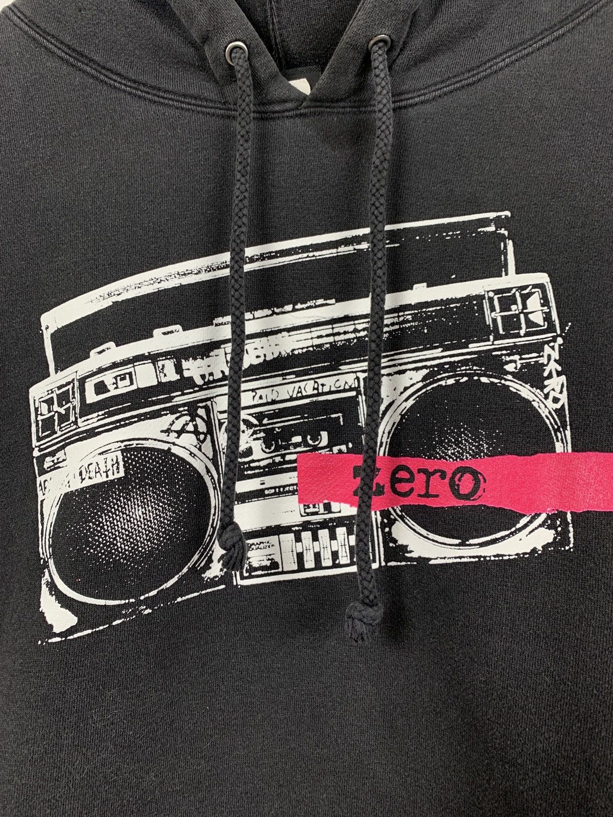 Hook-Ups 90s Vintage Zero Skateboards Black Hoodie Size US L / EU 52-54 / 3 - 8 Thumbnail