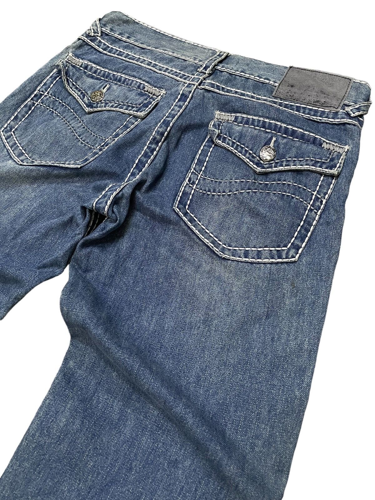 20471120 291251 Laboratory Heavy Stitch Flared Jeans Size US 32 / EU 48 - 8 Thumbnail