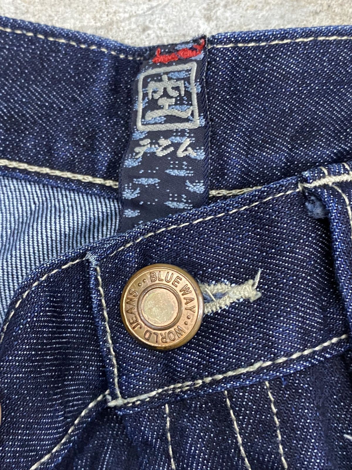 Japanese Brand × Le Grande Bleu (L.G.B.) 💥Bindding Offer💥 Rare blue way jeans Size US 28 / EU 44 - 4 Thumbnail