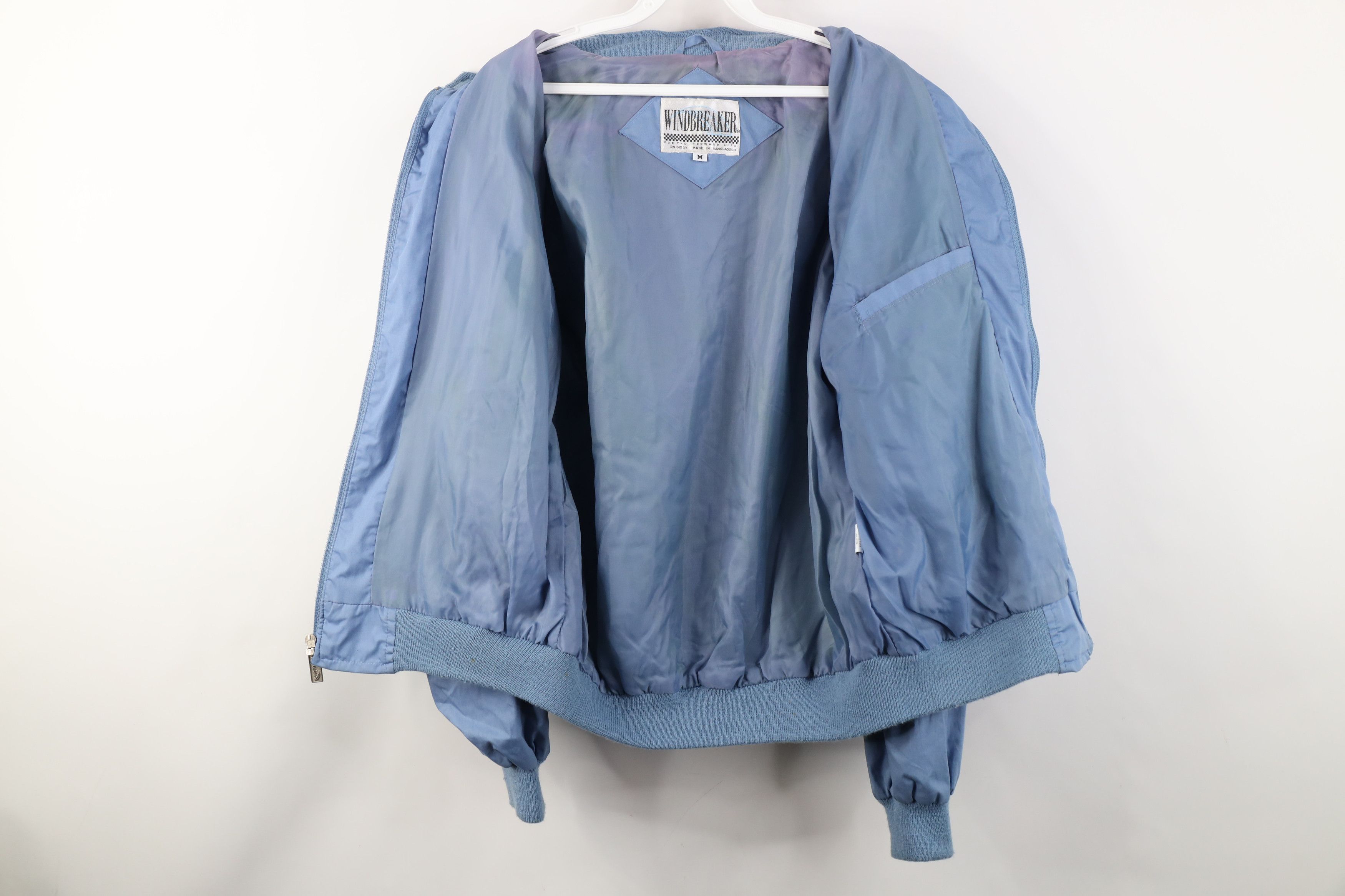 Vintage Vintage 80s 90s Streetwear Cafe Racer Bomber Jacket Blue Size US M / EU 48-50 / 2 - 10 Thumbnail