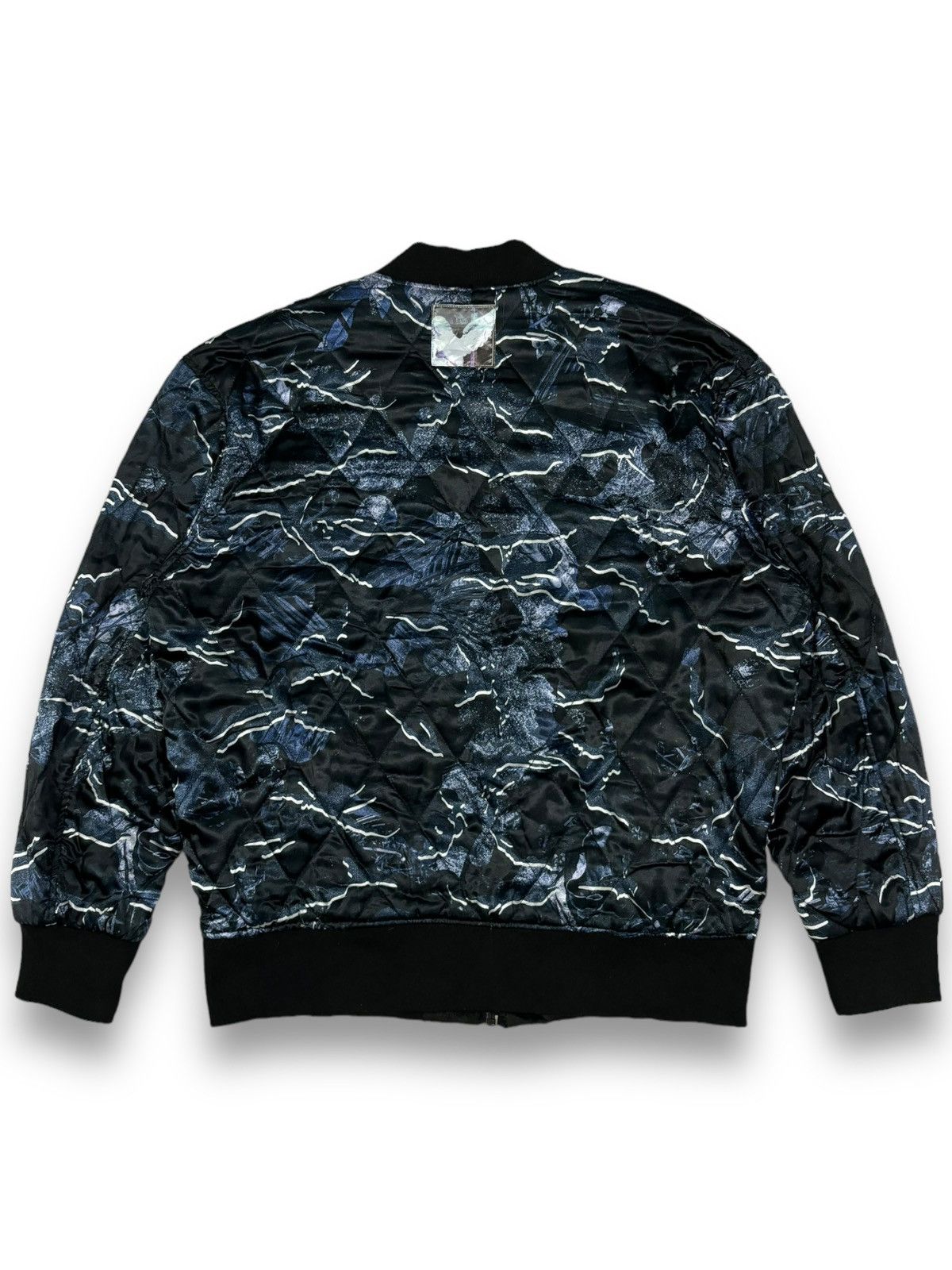 Other Vintage Paradox Reversible Fleece Quilted Bomber Jacket Size US M / EU 48-50 / 2 - 3 Thumbnail