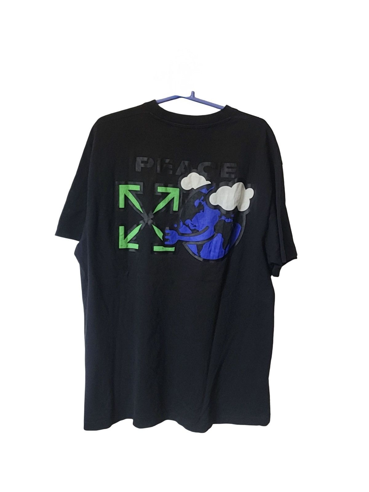 Off-White Off-White Peace Worldwide T-shirt Size US XS / EU 42 / 0 - 1 Thumbnail
