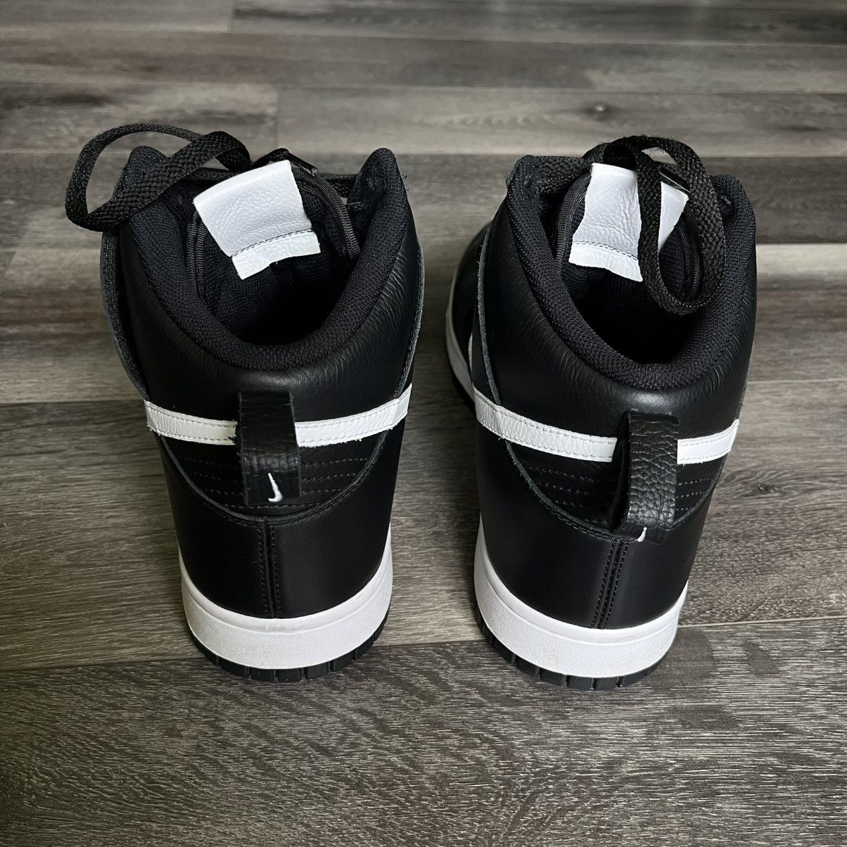 Nike Nike Dunk High By You iD Custom Black/White Shoes Men’s 12 Size US 12 / EU 45 - 4 Thumbnail