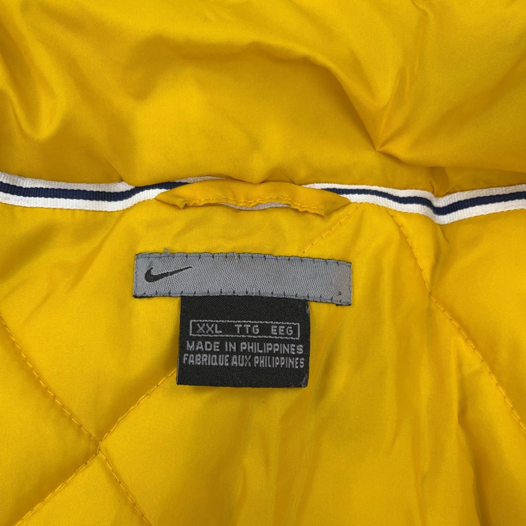 Nike Vintage Nike Jacket Men 2XL Blue Puffer Coat Winter Coat Heavy Retro 80s 90s Logo Zipper Full Zip Casual Sports Jacket Mens Size US XXL / EU 58 / 5 - 5 Thumbnail