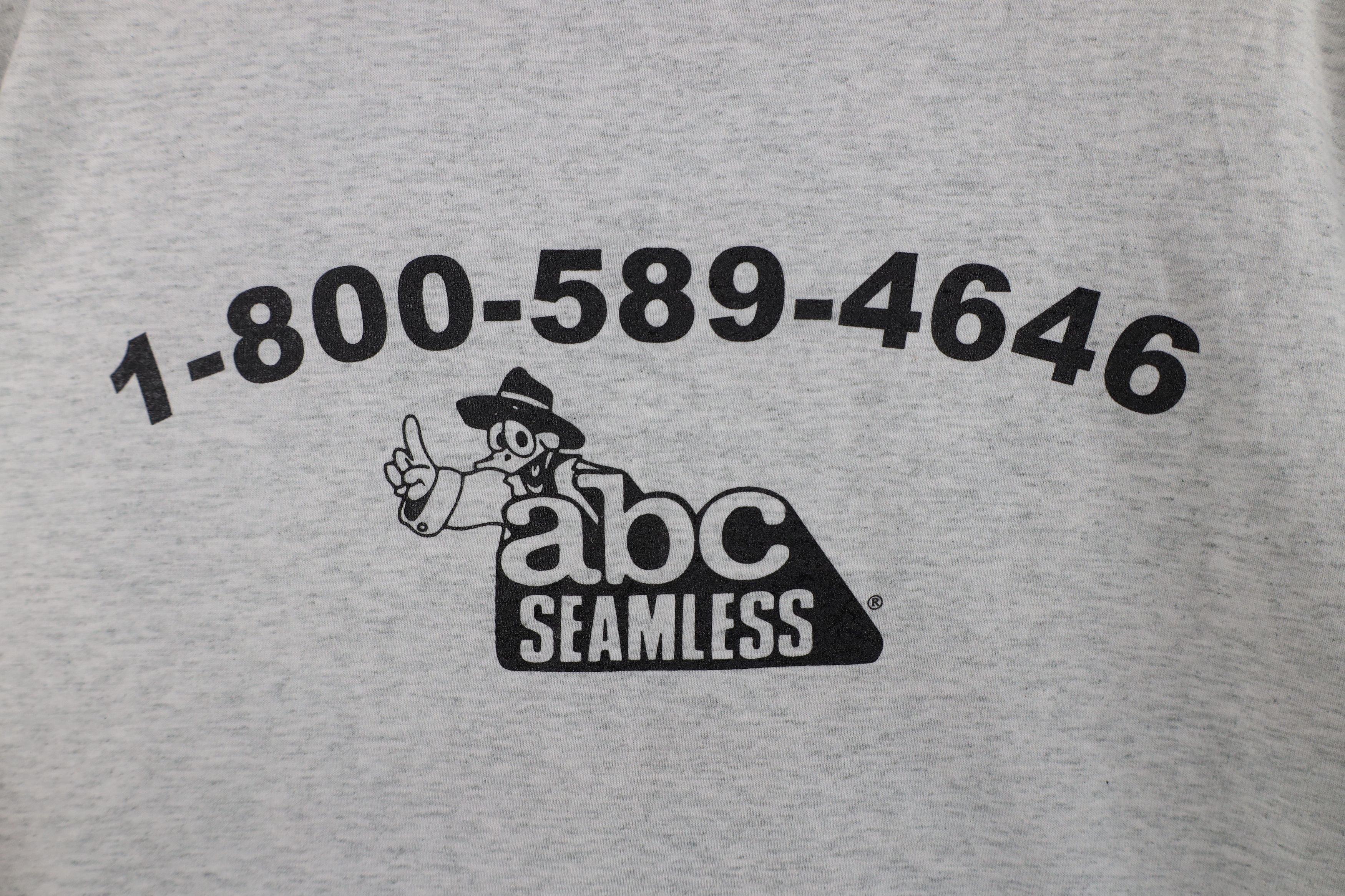 Vintage Vintage 90s ABC Seamless Siding Short Sleeve T-Shirt Gray Size US XL / EU 56 / 4 - 9 Thumbnail