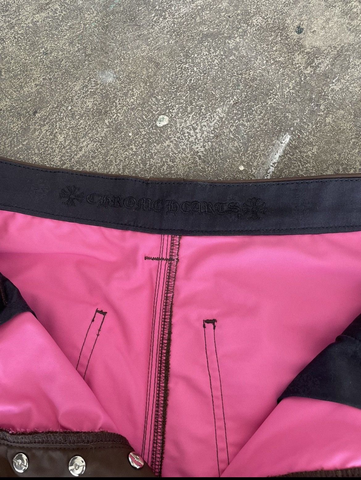 Chrome Hearts Chrome Hearts Double Knee Lucky Pink Patch Carpenter Shorts Size US 30 / EU 46 - 8 Thumbnail