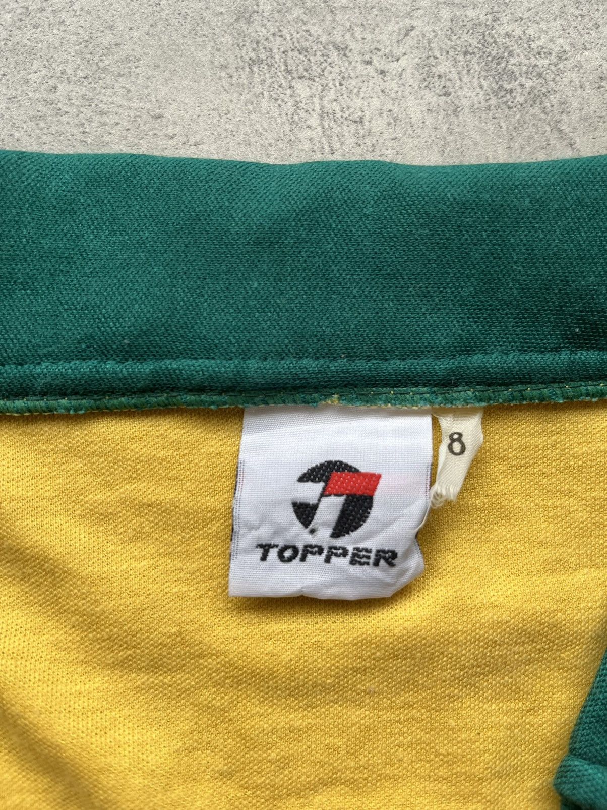 Topperz Vintage Jersey Brazil Word Cup 1986 Size US M / EU 48-50 / 2 - 4 Thumbnail