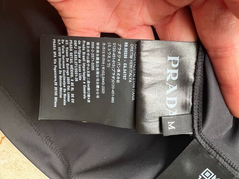 Prada Prada Triangle logo, high-necked bottom, tights, long slee Size US M / EU 48-50 / 2 - 3 Thumbnail