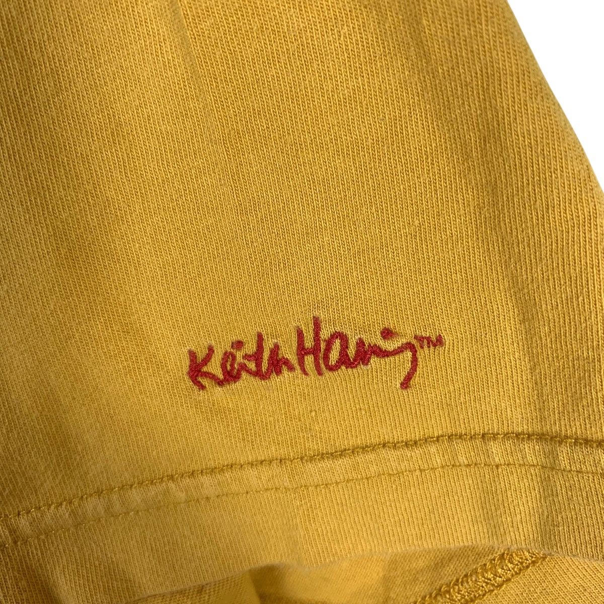 Uniqlo KEITH HARING x UNIQLO Radiant Baby Yellow Tee Shirt Top Pop Size L / US 10 / IT 46 - 5 Thumbnail