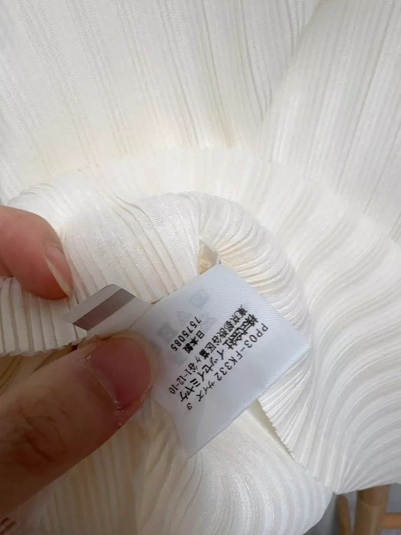 Issey Miyake issey miyake size:3 Beige long-sleeved top Size XXS / US 00 / IT 34 - 7 Thumbnail