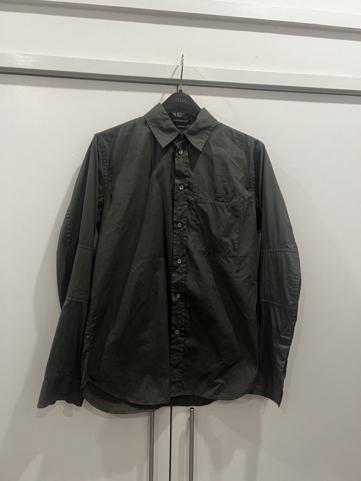 John Bartlett John Bartlett Gray Colared Shirt Size US M / EU 48-50 / 2 - 1 Thumbnail