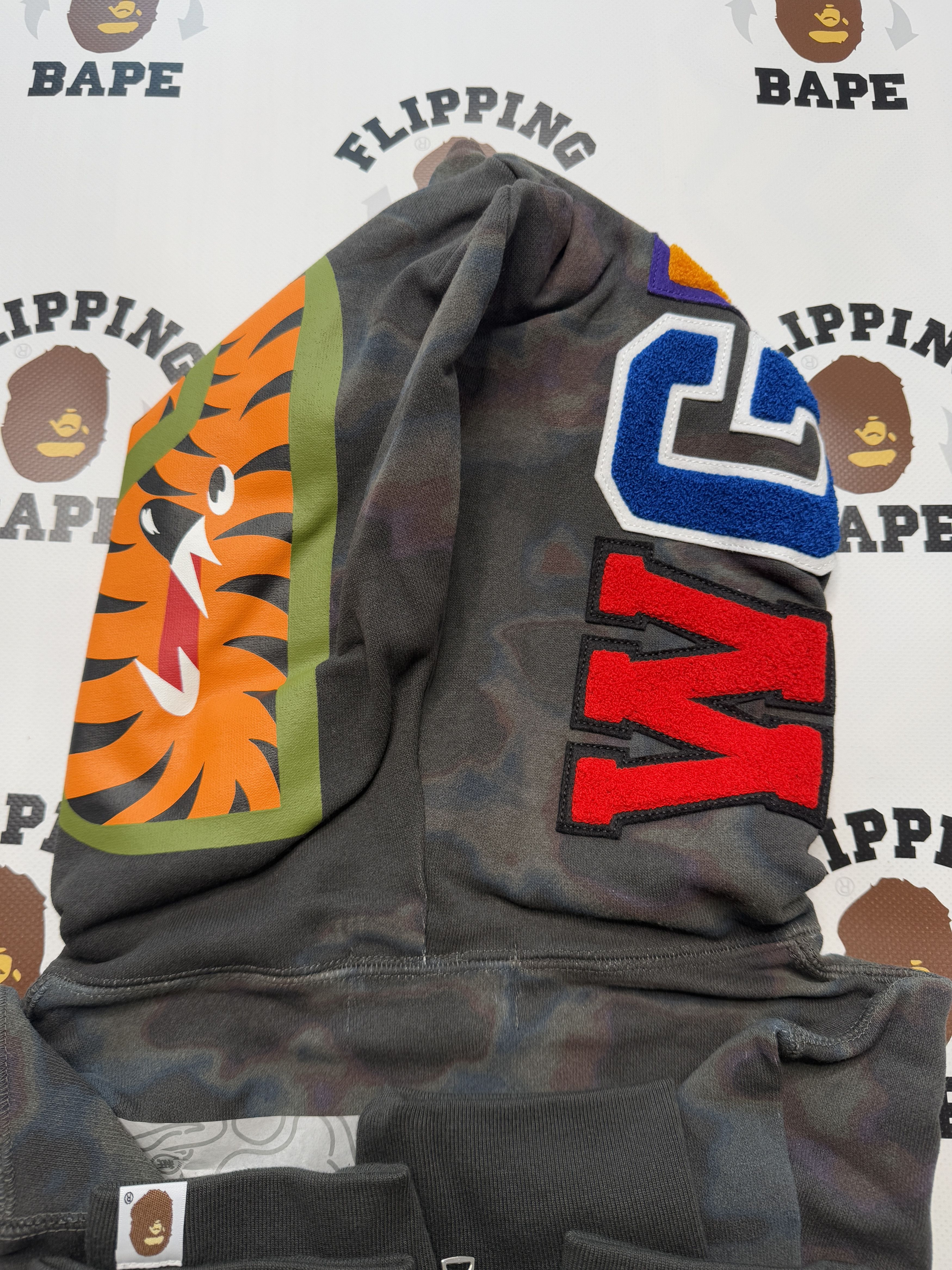 Bape BAPE THERMOGRAPHY SHARK FULL ZIP HOODIE Size US XXL / EU 58 / 5 - 8 Thumbnail