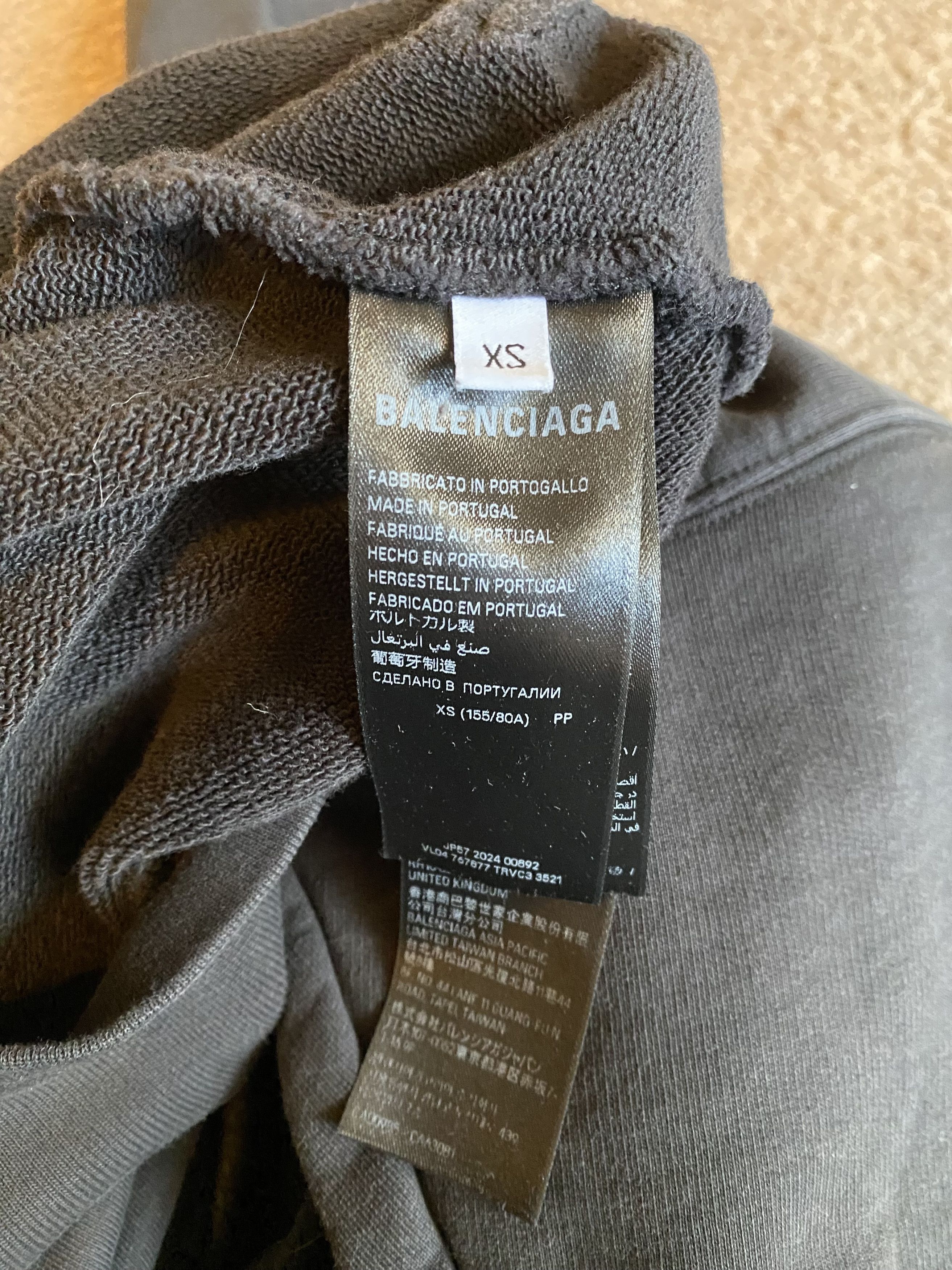 Balenciaga Balenciaga Loop Hoodie Size US XS / EU 42 / 0 - 3 Thumbnail