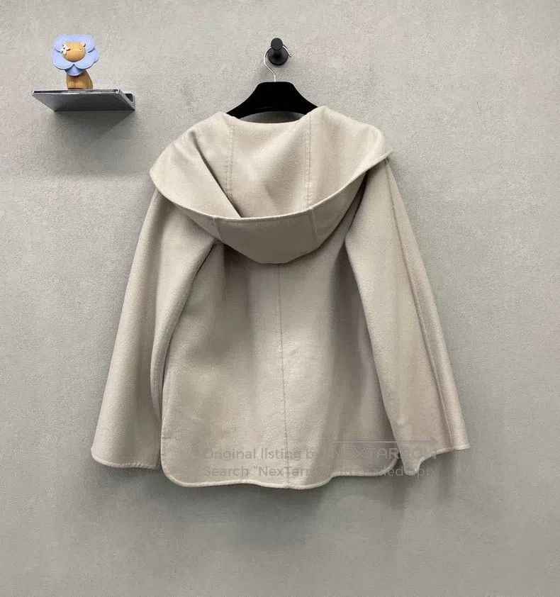 Max Mara Max Mara Beige Short Jacket Size XS / US 0-2 / IT 36-38 - 3 Thumbnail